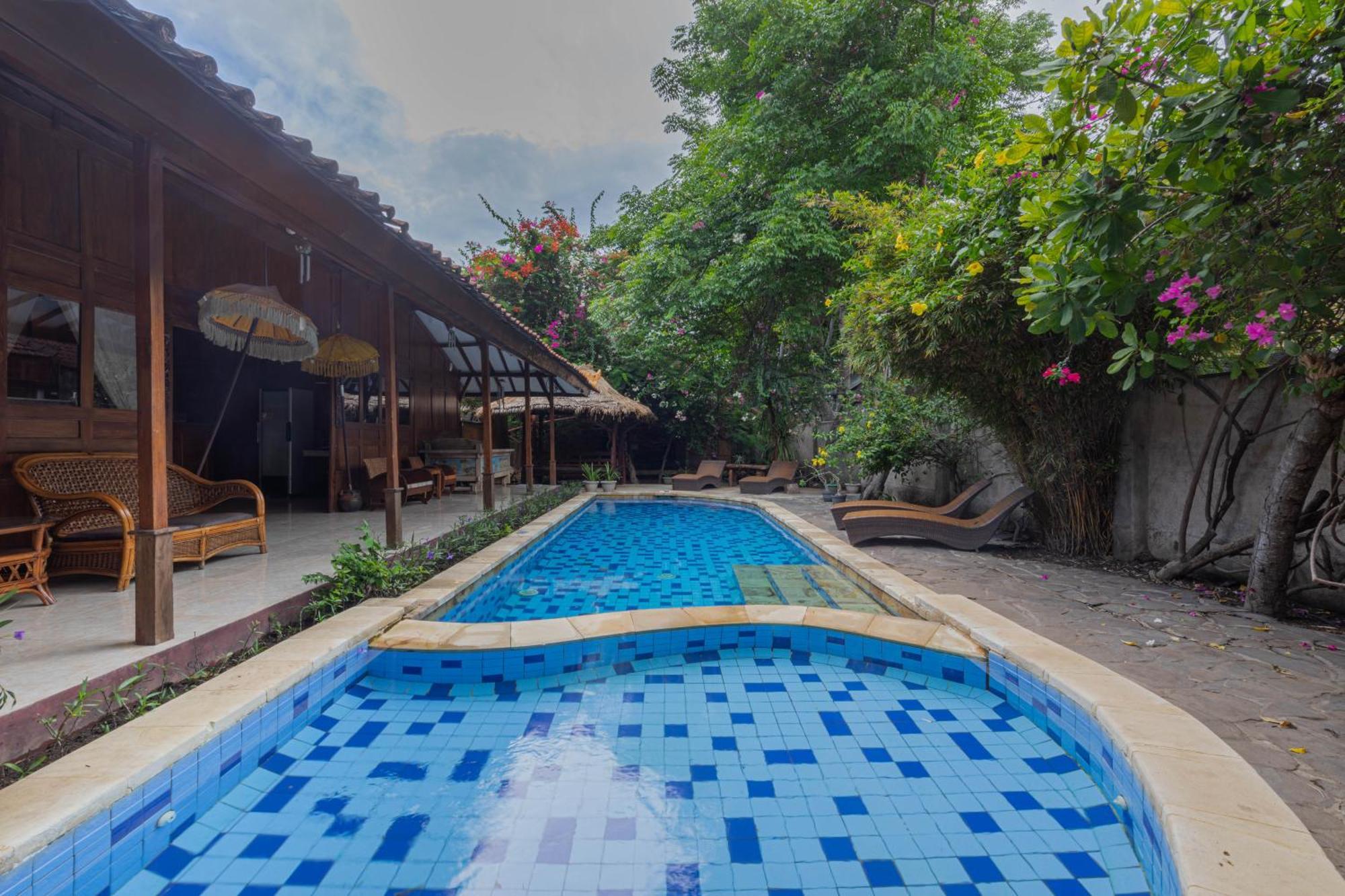 Omah Gili Hotel Гили-Эйр Экстерьер фото