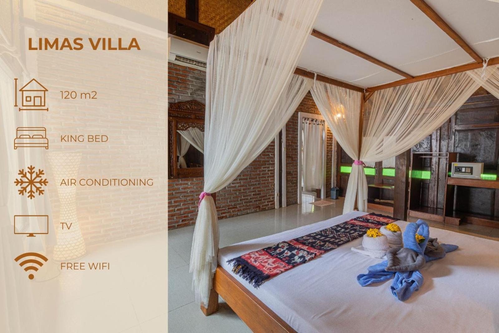 Omah Gili Hotel Гили-Эйр Экстерьер фото